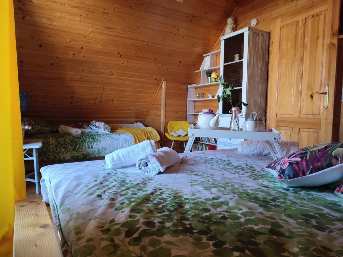 Smyrkowy Dom Z Kominkiem Z Goraca Balia Kolo Karpacza Janowice Wielkie Exterior foto